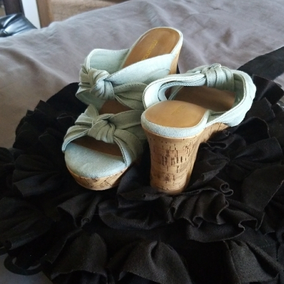 Maurice jean wedge sandals - Picture 4 of 4